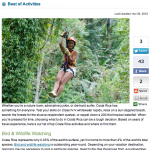 Quintessential Activities of Costa Rica